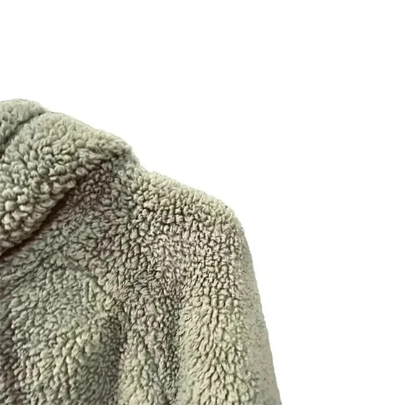 Victoria's Secret PINK Teddy Sherpa Fleece Pullover Hoodie Beige Women's… - Picture 8 of 9